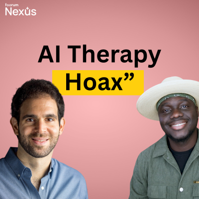 episode He Created a Fake AI Therapy Company and ‘Raised’ $120 Million artwork