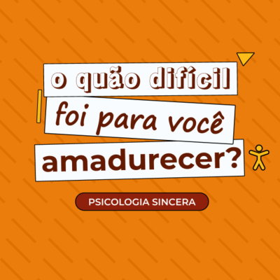 episode O quão difícil foi para você amadurecer? artwork
