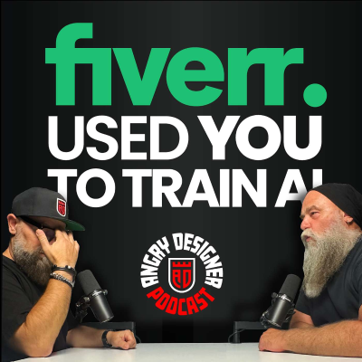 episode Fiverr Replacing Graphic Designers with AI and WHY Real Design Still Wins! artwork