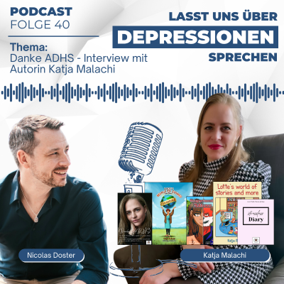 episode Folge 41 - Danke ADHS - Interview mit Autorin Katja Malachi artwork