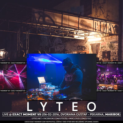 episode Live @ Exact Moment VII (06 - 02 - 2016, Dvorana Gustaf, Pekarna, Maribor) artwork