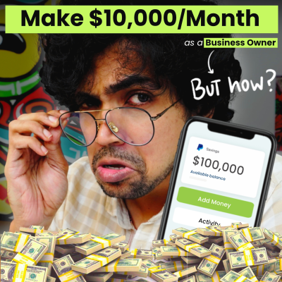 episode How to Start a $100,000/Year Business | Skeshbook Podcast S2 EP8 artwork