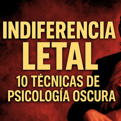 episode Indiferencia Letal 🖤 | 10 Técnicas de Psicología Oscura para Dominar con Silencio artwork