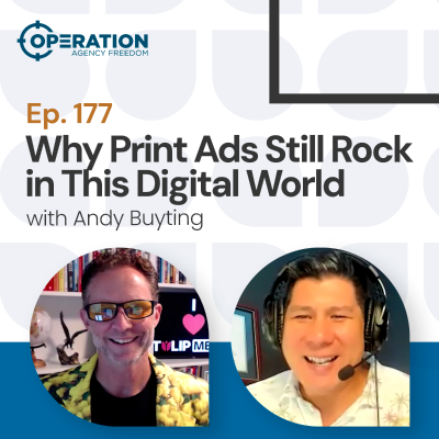episode 177 OAF Why Print Ads Still Rock in This Digital World artwork