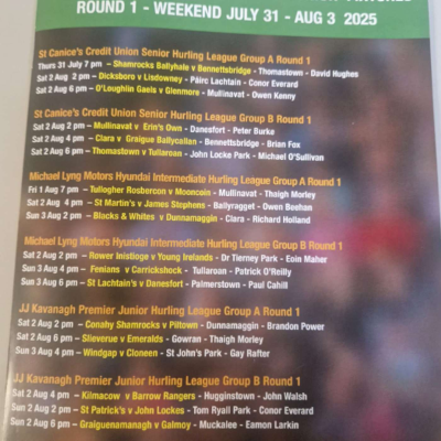 episode Michael Walsh and Eddie Scally on the opening weekend in Kilkenny. Plus, we look ahead to the Carlow semi finals. artwork