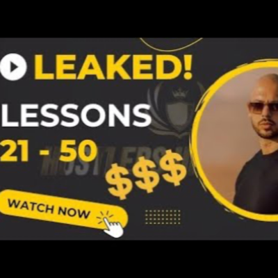 episode Hustlers University FULL Lessons 21-50 - Andrew Tate - HU1 artwork