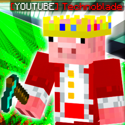episode Technoblade Has Been SECRETLY Playing Hypixel Skyblock... artwork