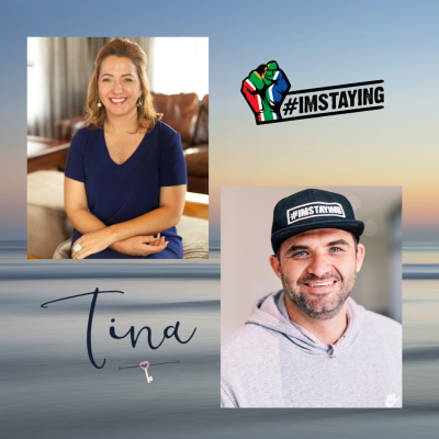 episode Interview with Jarette Petzer, Founder and CEO of #Imstaying artwork