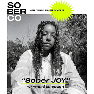 episode Sober Joy with Amani Sampson artwork