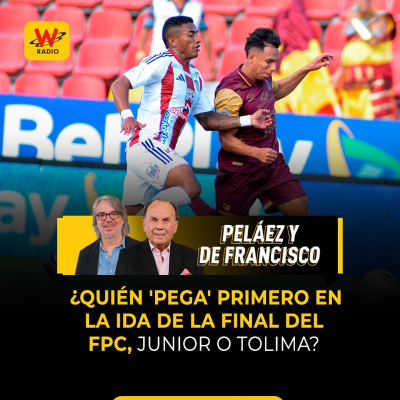 episode ¿Quién 'pega' primero en la ida de la final del FPC, Junior o Tolima? artwork