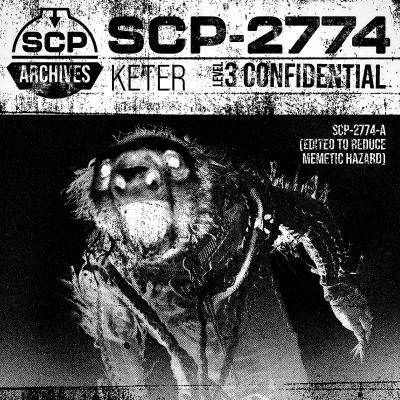 episode SCP-2774: "The Slow Burn Sloth" artwork