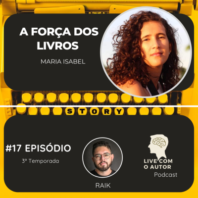 episode LIVE COM O AUTOR 03T - #17 – A FORÇA DO LIVRO artwork