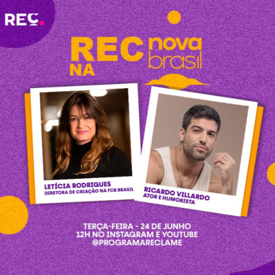 episode REC na Novabrasil - Letícia Rodrigues e Ricardo Villardo artwork