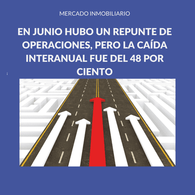 episode Repunte de operaciones en Junio, pero la caída interanual fue del 48 por ciento artwork