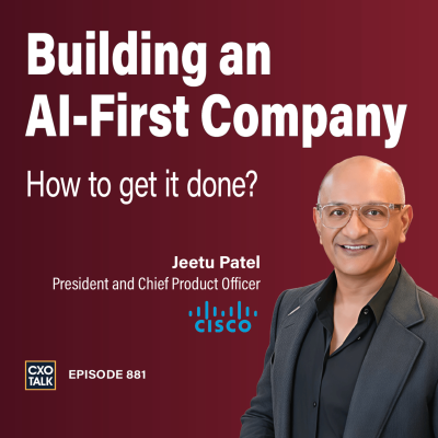 episode Are You Making These COMMON AI Organization Mistakes? | CXOTalk #871 artwork