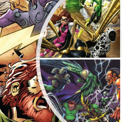 episode Ep 4 Enciclopedia Marvel: Los Atlantes (Atlantians), Anhilus, Constrictor, Hercules, 6 siniestros, Colossus y Arcangel artwork