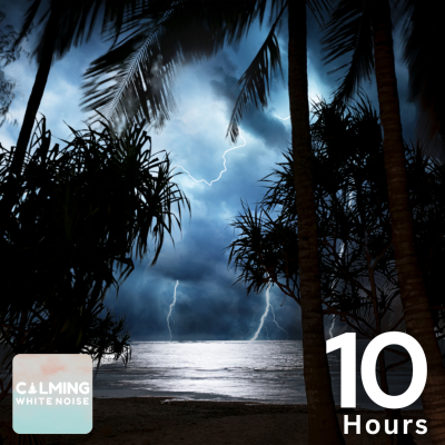 episode Tropical Thunderstorm (10 Hours) | Ocean Waves, Rain, and Thunder for Sleep and Relaxation artwork