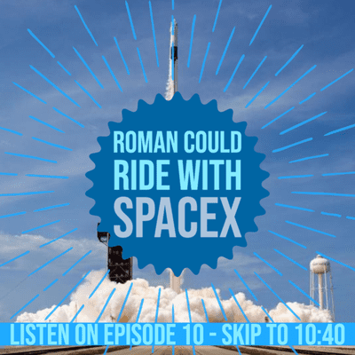 episode Episode 10 - First Civilian SpaceX Mission, Amazon's Home Security Drone, and Movie Game Thing artwork