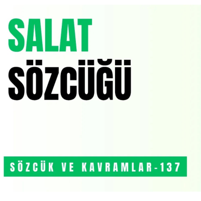 episode SALAT SÖZCÜĞÜ artwork