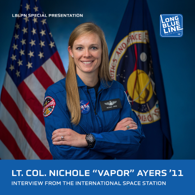 episode Lt. Col. Nichole Ayers ’11 - A Falcon's Flight to the Stars artwork