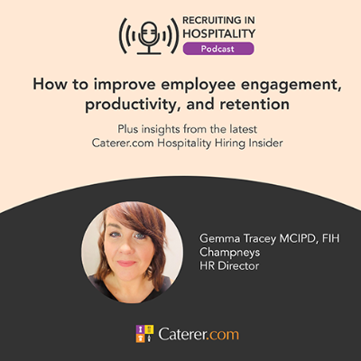 episode How to improve employee engagement, productivity, and retention – featuring: Gemma Tracey from Champneys artwork