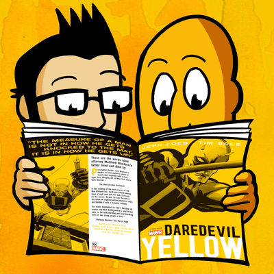 episode 22: Matt and Cale Read "Daredevil: Yellow" with Jake Browske artwork