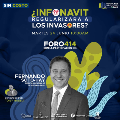 episode FORO 414 - ¿Infonavit regularizará a los invasores? artwork