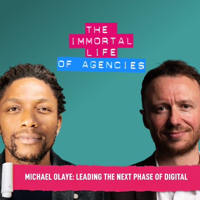 episode Huge’s EVP: leading the next phase of digital - Michael Olaye artwork