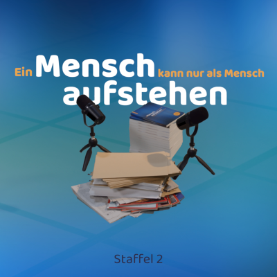 Ein Mensch kann nur als Mensch aufstehen