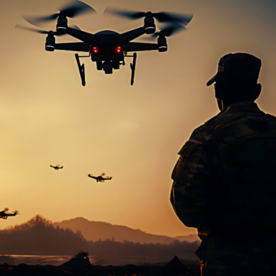 episode The shifting battlefield: technology, tactics, and the risk of blurring lines in warfare artwork