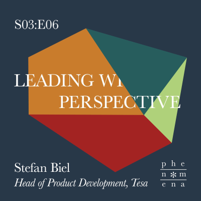 episode Leading with Perspective – with Stefan Biel artwork