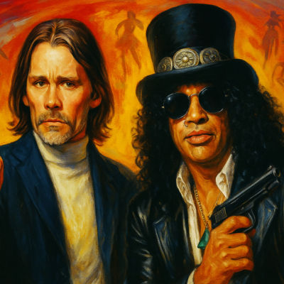 episode Shots Fired (Slash featuring Myles Kennedy and the Conspirators) artwork