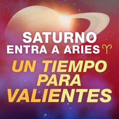 episode 🪐 EL DESAFÍO DE SER UNO MISMO | Saturno entra en Aries artwork