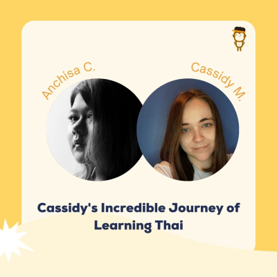 episode Lesson 102: Cassidy's Incredible Journey of Learning Thai artwork