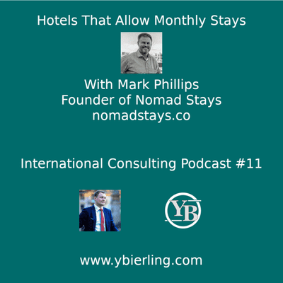 episode Hotels That Allow Monthly Stays with Mark Phillips - Founder of Nomad Stays artwork