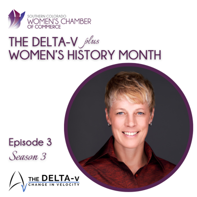 episode S3E3: Kristin Goodwin - The Delta-v + Women's History Month artwork