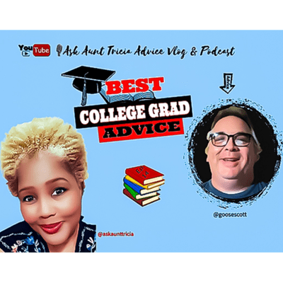 episode Ep. 14 | Ask Aunt Tricia | Filmmaker Robert "Goose" Scott talks Keep Learning artwork