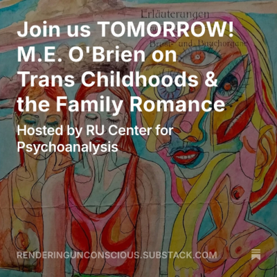 episode RU PRESENTS M.E. O'BRIEN ON NYC TRANS ORAL HISTORY, FAMILY ABOLITION, EVERYTHING FOR EVERYONE artwork