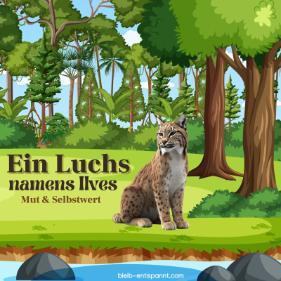 episode Traumreise für Kinder zum Einschlafen - Ein Luchs namens Ilves - Geschichte über Mut & Selbstwert artwork