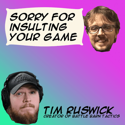episode Liner Learning Curves, and more - Interview with Tim Ruswick creator of Battle Barn Tactics artwork