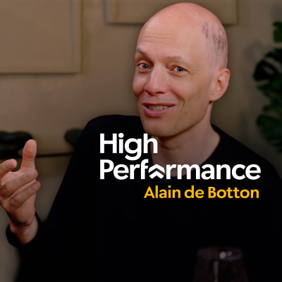 episode Stop Chasing Perfection: A Therapeutic Take on Success with Alain de Botton, Philosopher artwork