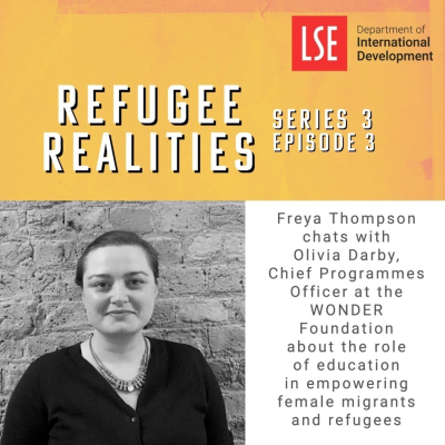episode S3, E3: Empowering Migrant and Refugee Women to Thrive: The gendered experiences of forced migration artwork