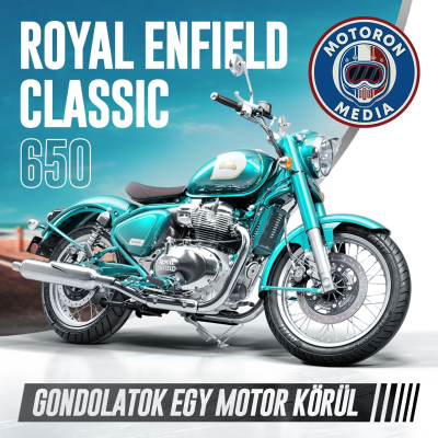 episode Gondolatok egy motor körül: Royal Enfield Classic 650 artwork