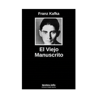 episode El viejo manuscrito | Kafka artwork