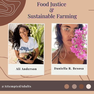 episode Food Justice and Sustainable Farming artwork