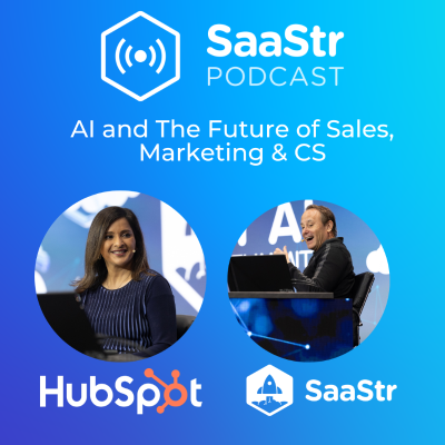 episode SaaStr 804: AI and The Future of Sales, Marketing & CS with HubSpot CEO Yamini Rangan artwork