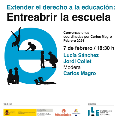 episode Jordi Collet y Lucía Sánchez «Extender el Derecho a la educación. Entreabrir la escuela» artwork