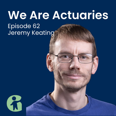 episode How to Cope with Qualifying as an Actuary with Jeremy Keating artwork