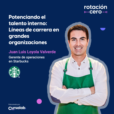 episode Ep.4 : Juan Luis Loyola, Gerente de Operaciones en Starbucks Perú | Potenciando el talento interno: Líneas de carrera en grandes organizaciones artwork