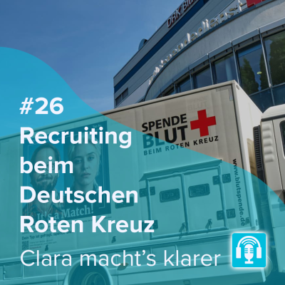 episode #26 Fachkräftemangel im Gesundheitssektor: Recruiting beim Deutschen Roten Kreuz artwork